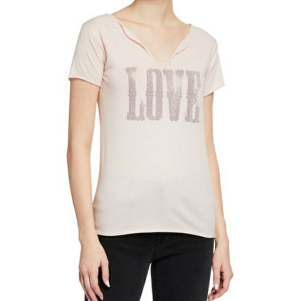ZADIG & VOLTAIRE Studded Tee - Picture 2 of 3